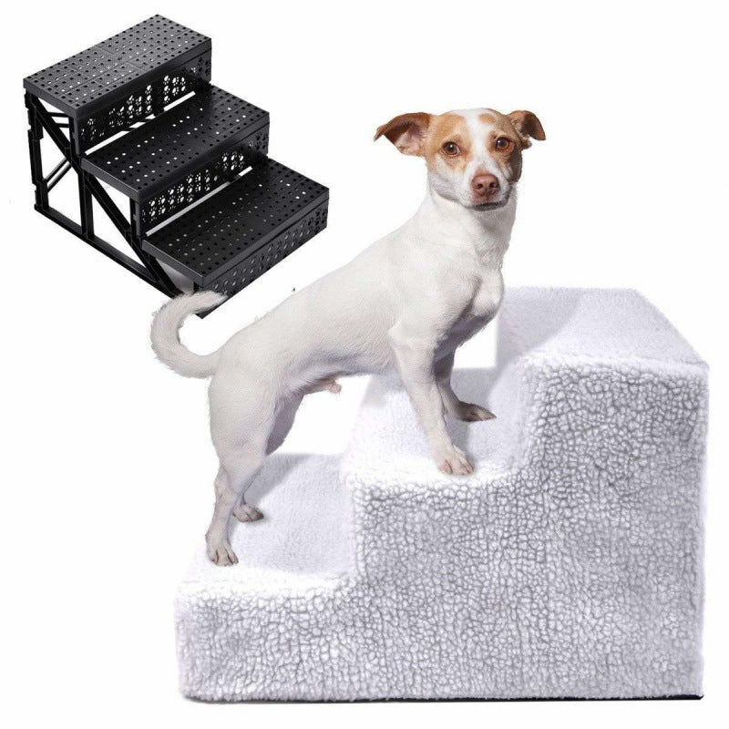 Cozy Climb: Easy Steps for Your Furry Friend
