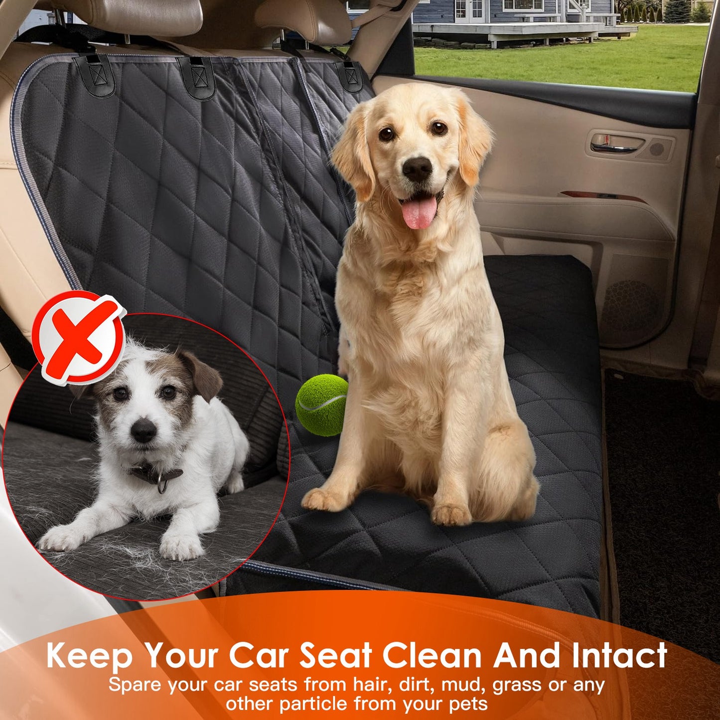 PawShield Seat Cover-Black