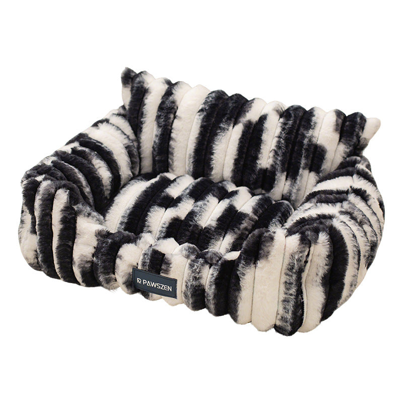 Plush Comfort Sofa Bed for Large Pets