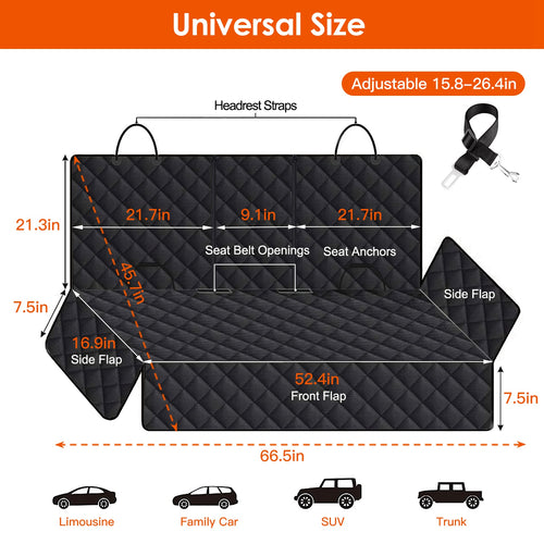 PawShield Seat Cover-Black