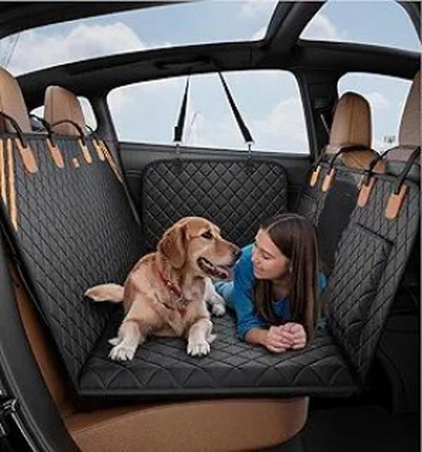 Premium Hard Bottom Dog Car Backseat Cover
